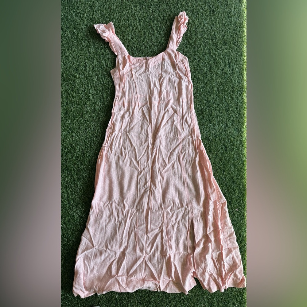 LOFT Light Pink Maxi Skirt
